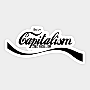 enjoy Capitalism Sticker